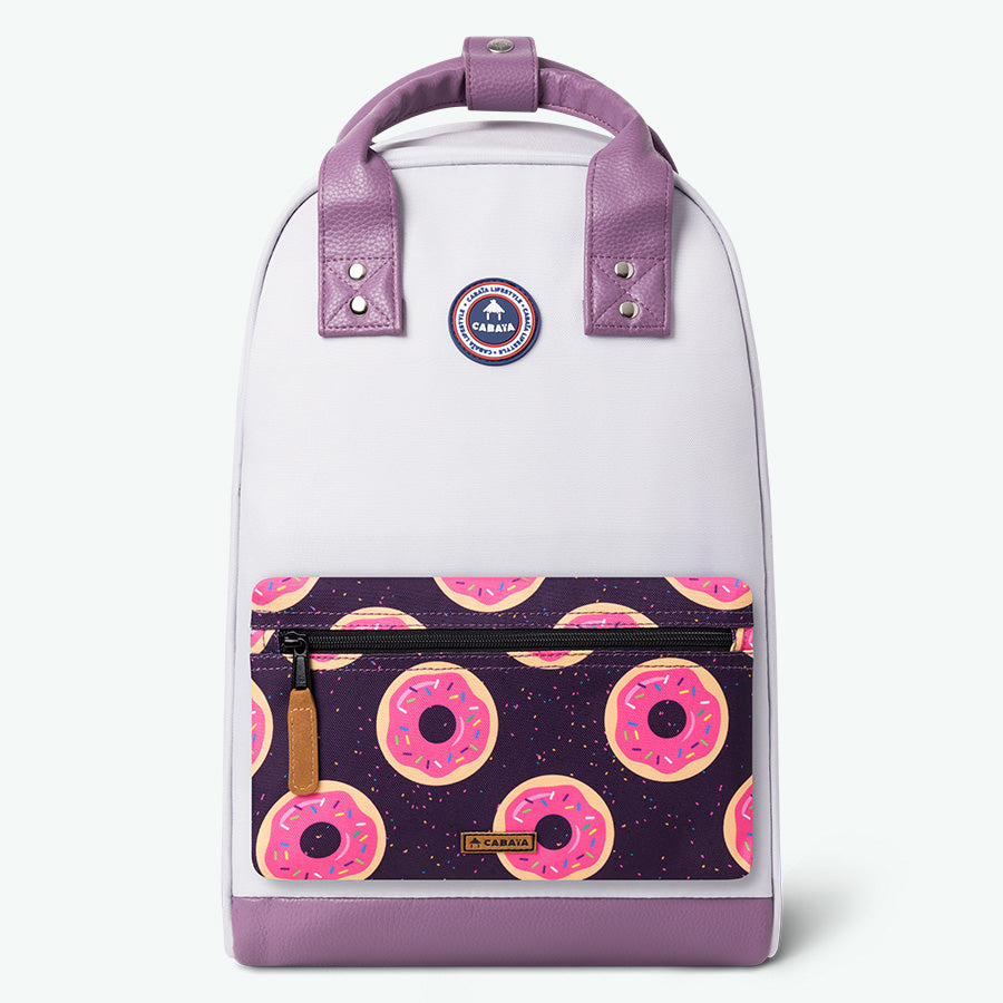 sac à dos violet vintage - taille moyenne