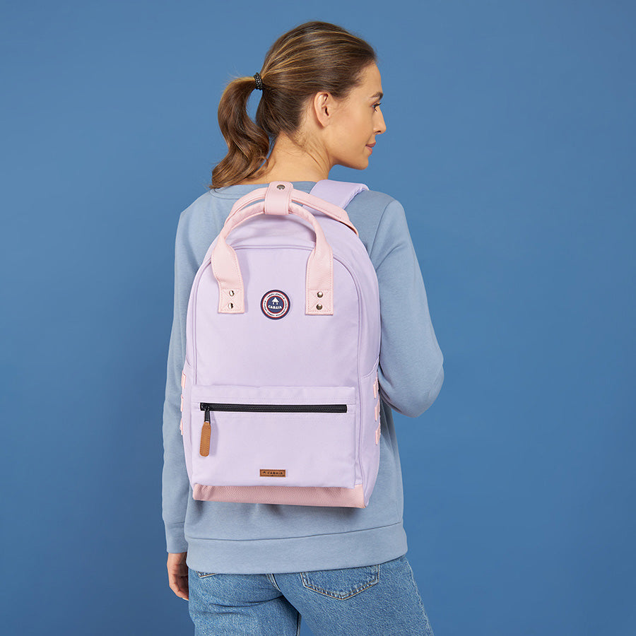 sac à dos violet vintage - taille moyenne