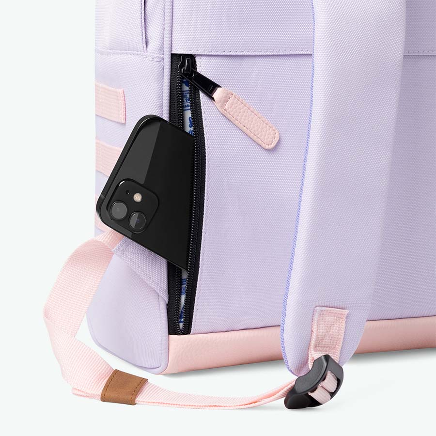 sac à dos violet vintage - taille moyenne